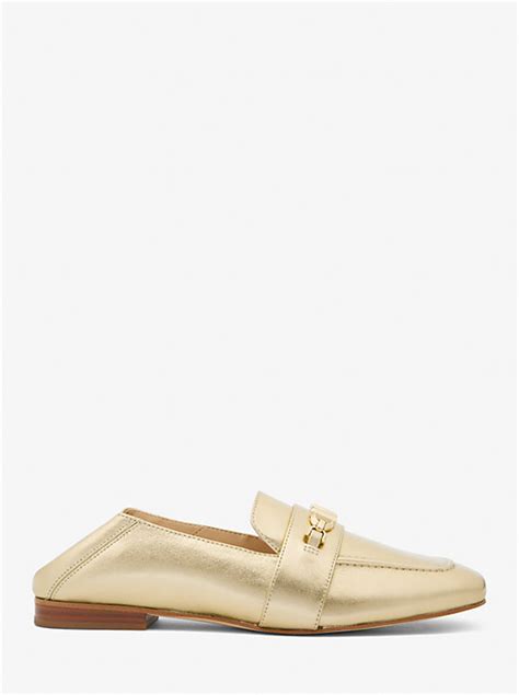 Tiffanie Metallic Leather Loafer 